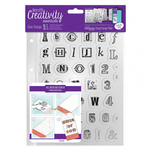 Clear Stamps - Alphabet